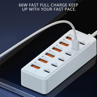 USB-hub Type C converter zwart
