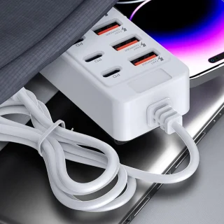 USB-hub Type C converter zwart