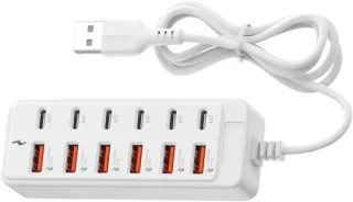 USB-hub Type C converter zwart