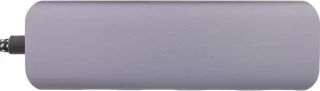 Usb hub type-c splitter 4 poorten grijs