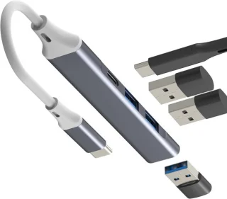 USB-hub USB-C-adapter naar kabel OTG-stick dockingstation 3.0 voor Apple iPad en iPhone 17 16 15 Pro Max