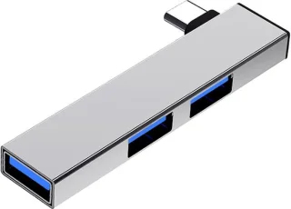 USB-hub voor laptop - grijs