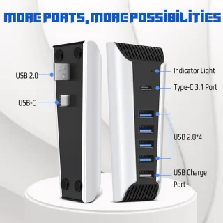 USB-hub voor PS5