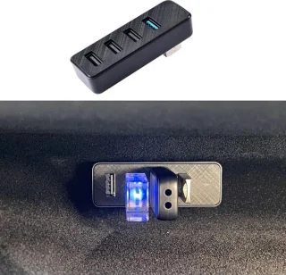 USB-hub voor Tesla Model 3 Highland en Model Y Juniper