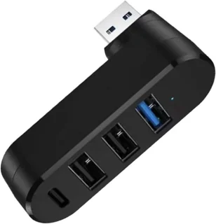 USB hub zwart