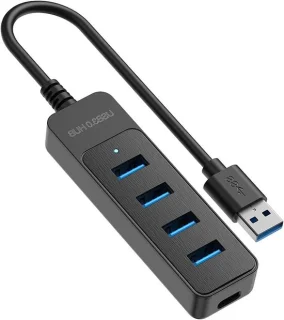 USB-hub zwart