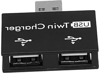 USB-hubadapter multi-poort converter zwart