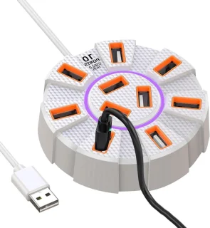 USB-hubconnector multiport dock wit