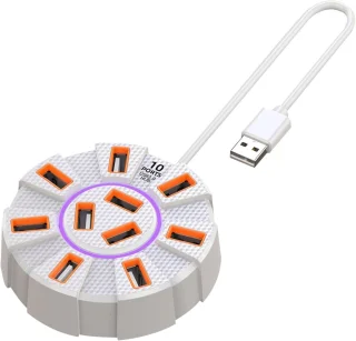 USB-hubconnector multiport dock wit