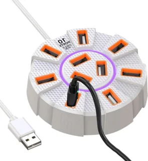 USB-hubconnector multiport dock wit