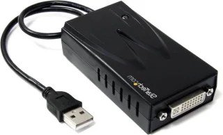 USB naar DVI-adapter zwart
