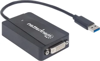USB naar DVI Adapter Zwart