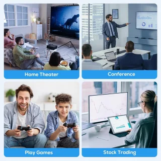 USB-naar-HDMI Adapter voor PC en Laptop