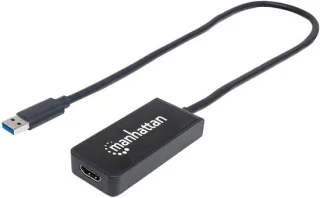 USB naar HDMI converter - video adapter - zwart