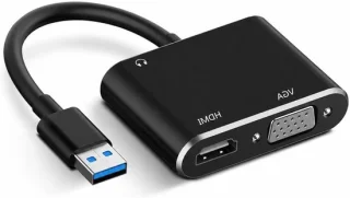 USB naar HDMI VGA adapter
