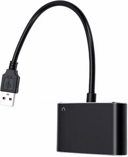 USB naar HDMI VGA-adapter - zwart