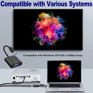 USB naar VGA Adapter
