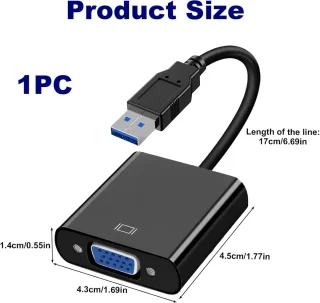 USB naar VGA Adapter