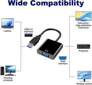 USB naar VGA Adapter