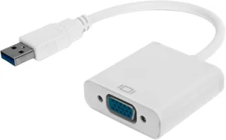 USB naar VGA adapter wit