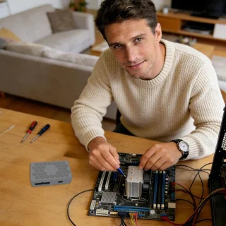 USB-poort hub multiport dockstation grijs
