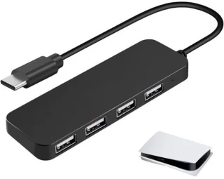USB-splitter 4-poorts hub 30 cm kabel