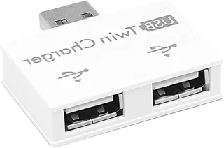 USB-splitter zwart