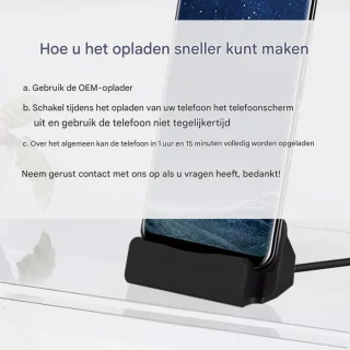 USB Type-C Ladestation 1-poorts