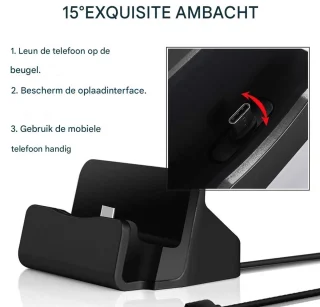 USB Type-C Ladestation 1-poorts