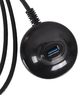 USB Verlengkabel Type A - 1 m - Zwart