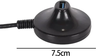 USB Verlengkabel Type A - 1 m - Zwart