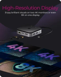 USB4 7-in-1 Dockingstation