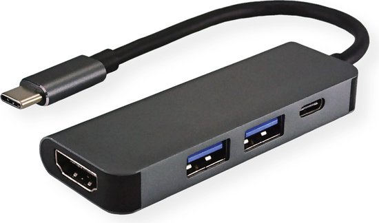 VALUE USB-C Dockingstation HDMI 4K 2x USB-A USB-C PD