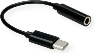 VALUE USB-C naar 3,5mm Audio Adapter 0,13m Male/Female