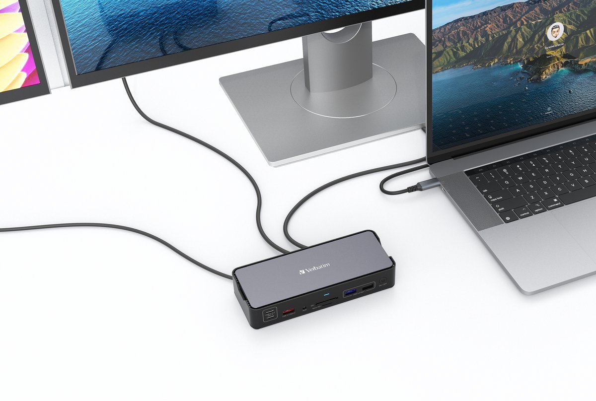 Verbatim CDS-15 USB-C dockingstation universeel