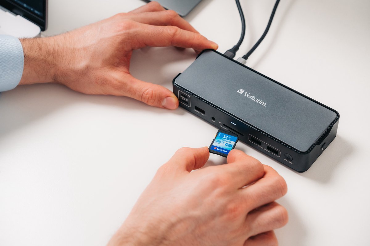 Verbatim CDS-15 USB-C dockingstation universeel
