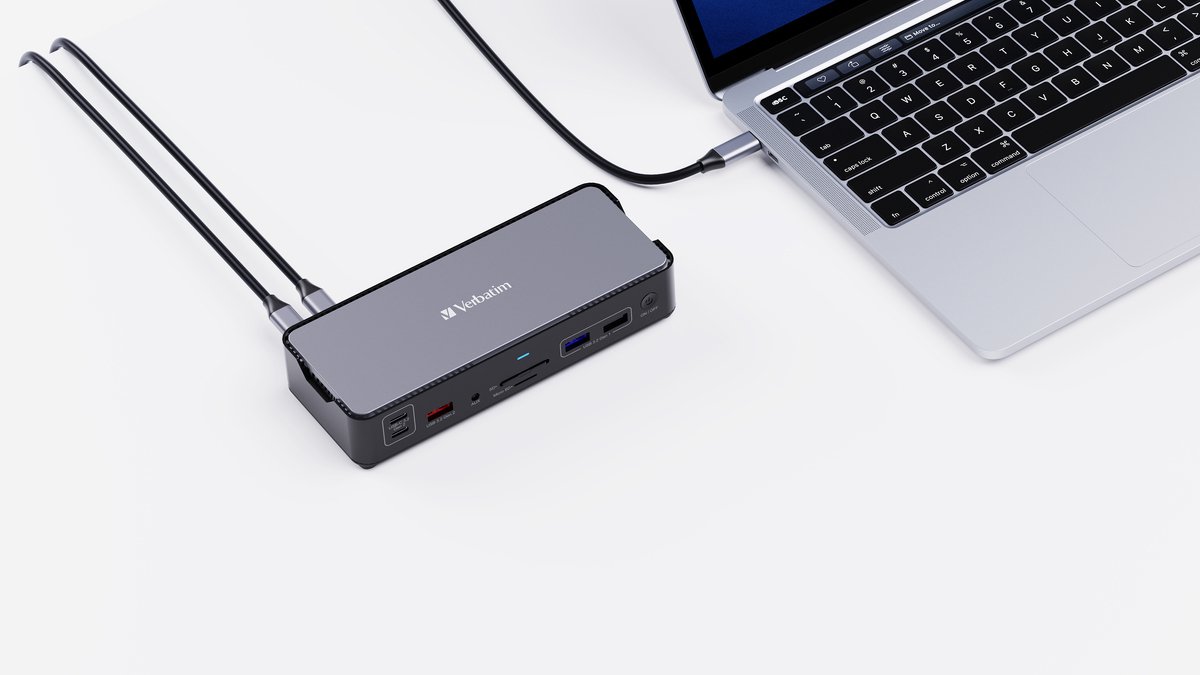 Verbatim CDS-15 USB-C dockingstation universeel
