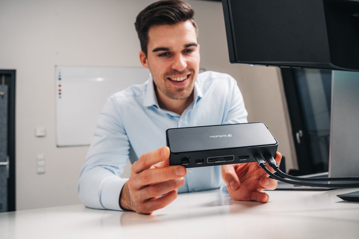 Verbatim CDS-15 USB-C dockingstation universeel