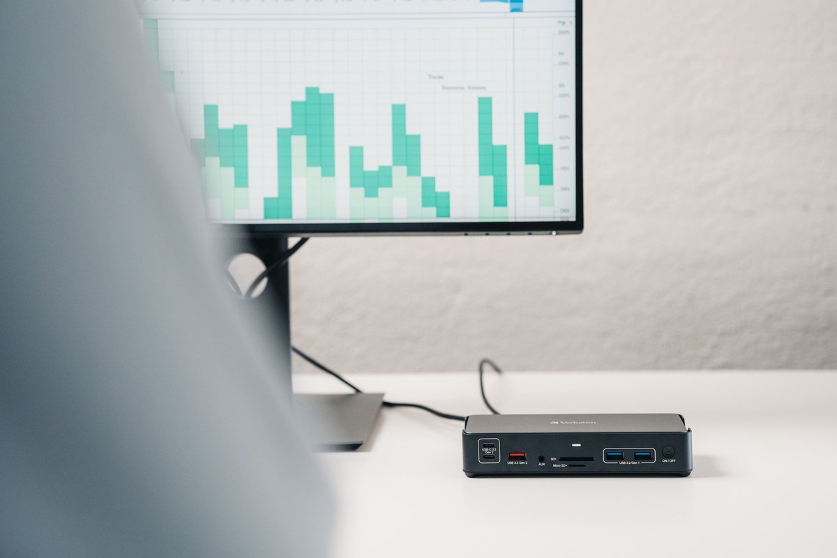 Verbatim CDS-15 USB-C dockingstation universeel