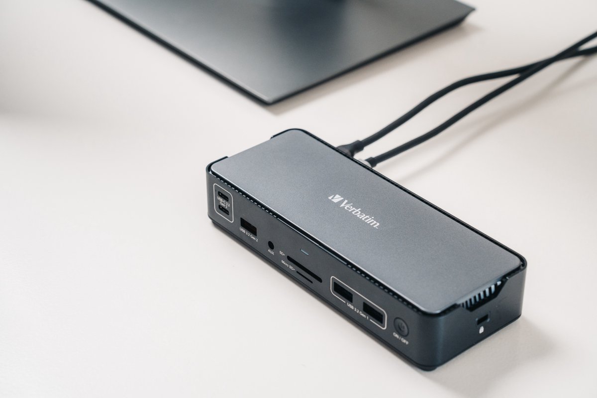 Verbatim CDS-15 USB-C dockingstation universeel