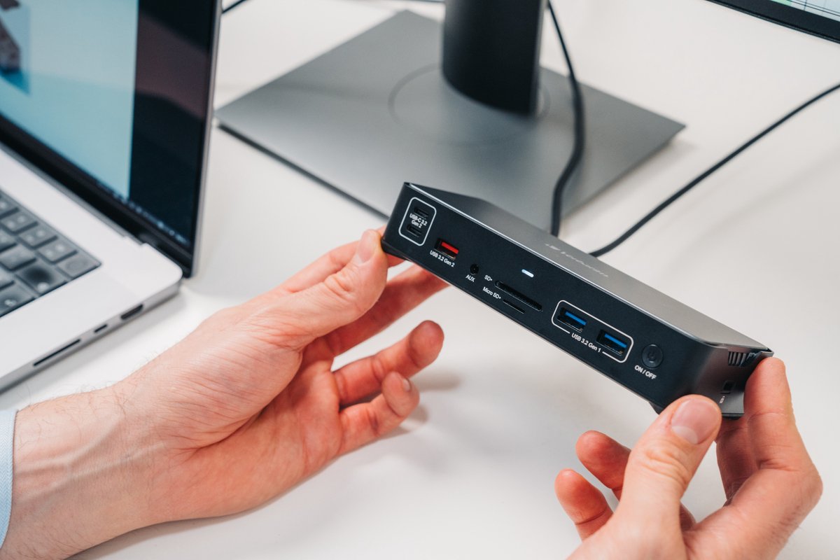 Verbatim CDS-15 USB-C dockingstation universeel