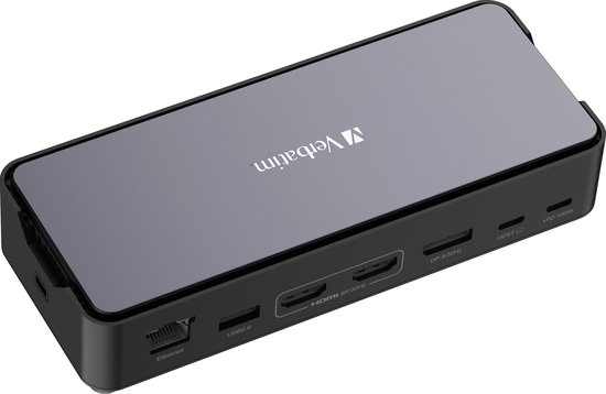 Verbatim CDS-155 USB-C Dockingstation Universeel