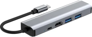 VEXON 5-in-1 USB-C Hub voor MacBook M1 & iPad Pro M1