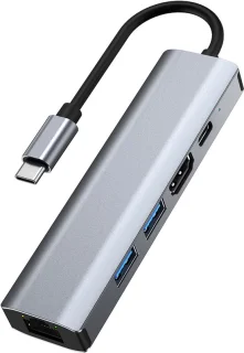 VEXON 5-in-1 USB-C Hub voor MacBook M1 & iPad Pro M1