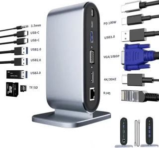 VEXON CableHub Pro 12-in-1 USB-C Docking Station