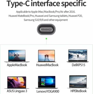 VEXON Cablehub Pro 12-in-1 USB-C Hub Adapter Spacegrey