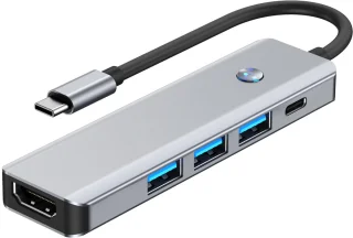 VEXON USB-C Hub 5-in-1 voor MacBook M1 & iPad Pro M1