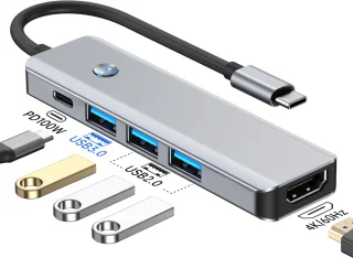 VEXON USB-C Hub 5-in-1 voor MacBook M1 & iPad Pro M1