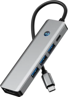 VEXON USB-C Hub 5-in-1 voor MacBook M1 & iPad Pro M1