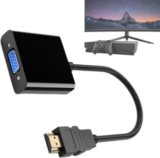 Vga naar displayport-adapter 0,25 meter